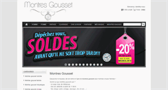 Desktop Screenshot of montres-gousset.com